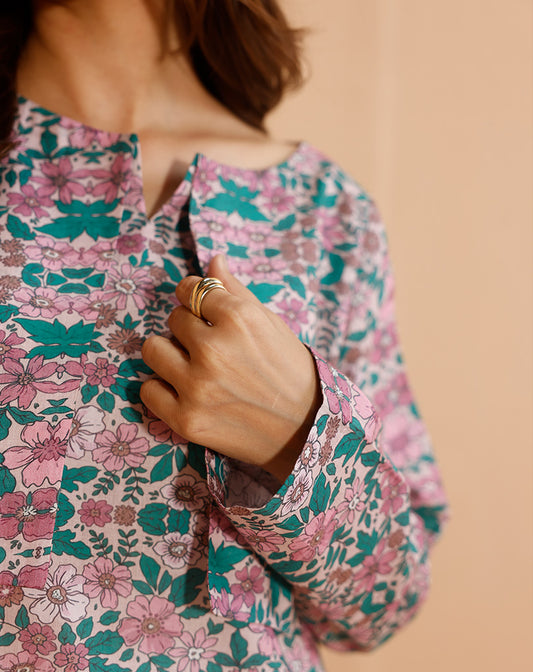 Printed Lawn 1 Pcs Shirt