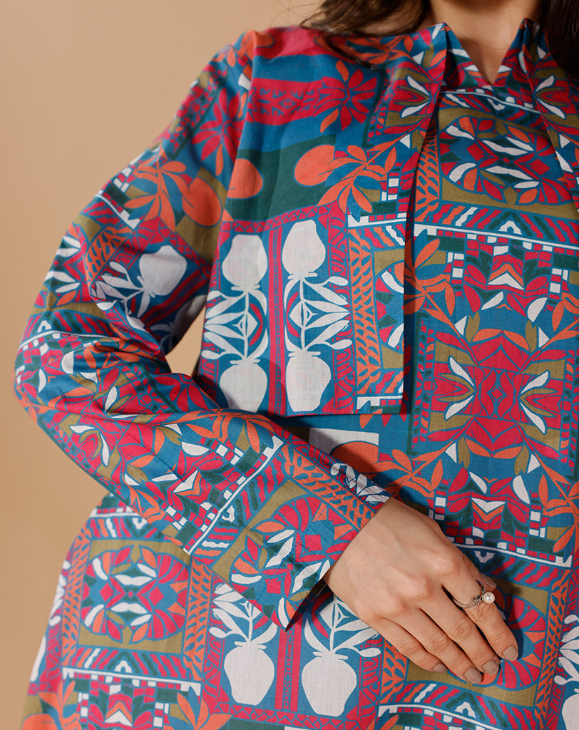 Printed Lawn 1 Pcs Shirt