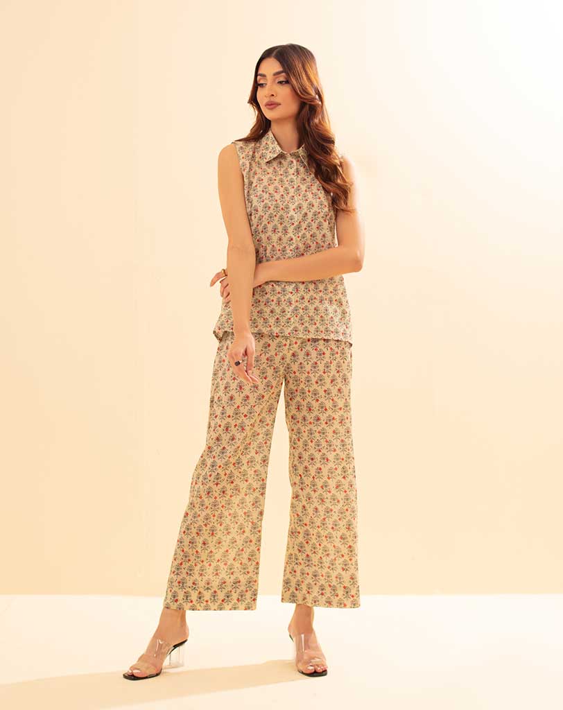 PRINTED LAWN 2PCS SHIRT