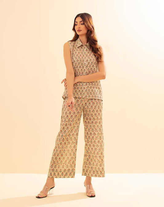 PRINTED LAWN 2PCS SHIRT
