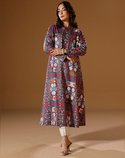 Printed Lawn 1 Pcs Shirt