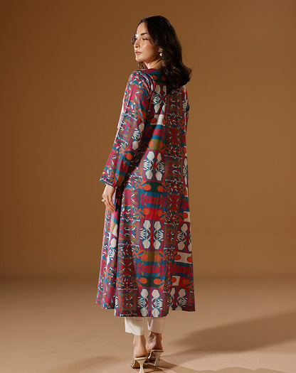 Printed Lawn 1 Pcs Shirt