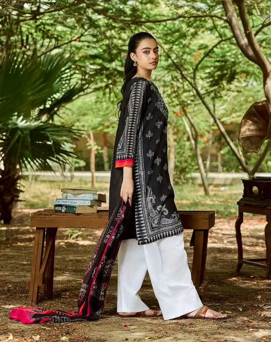 3pcs printed suit.