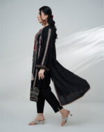 Embroidered Chiffon Luxury Suit