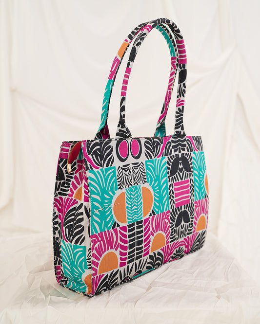 PRINTED CANVAS BAG