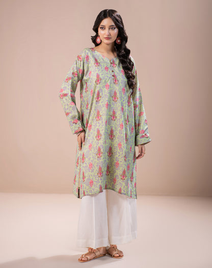 PRINTED CHAMBRAY 1PCS SHIRT