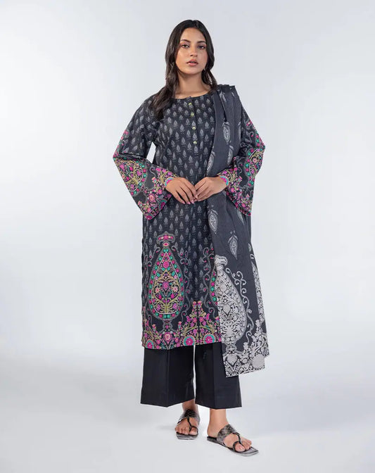 Printed Lawn 2 Pcs Suit