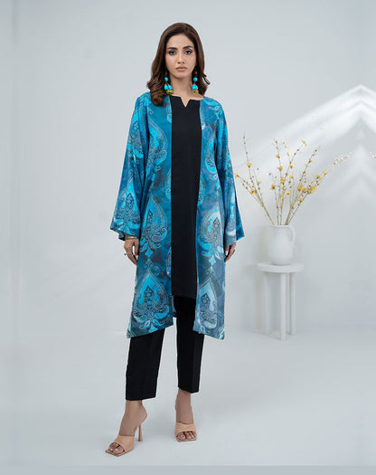 ONE PC PRINTED LINEN SHIRT