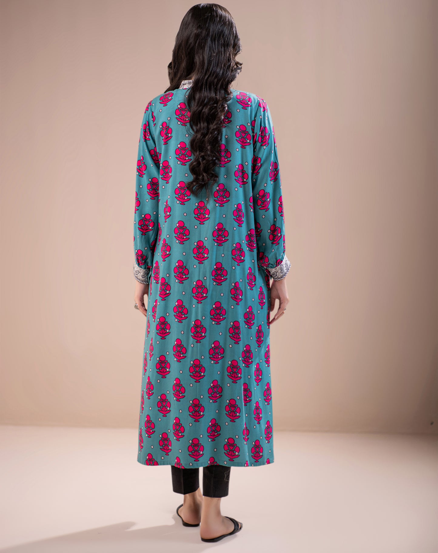 PRINTED LINEN 1PCS SHIRT