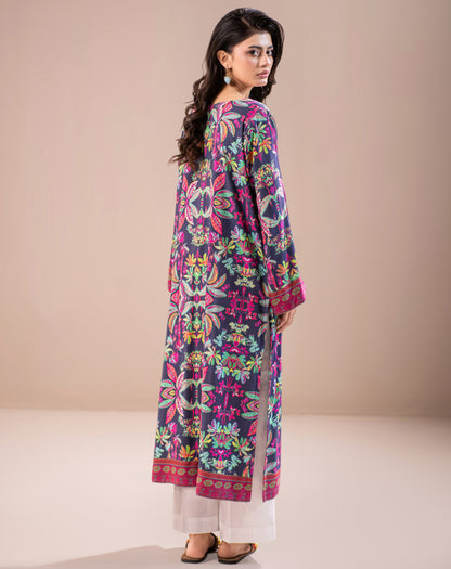 PRINTED LINEN 1PCS SHIRT