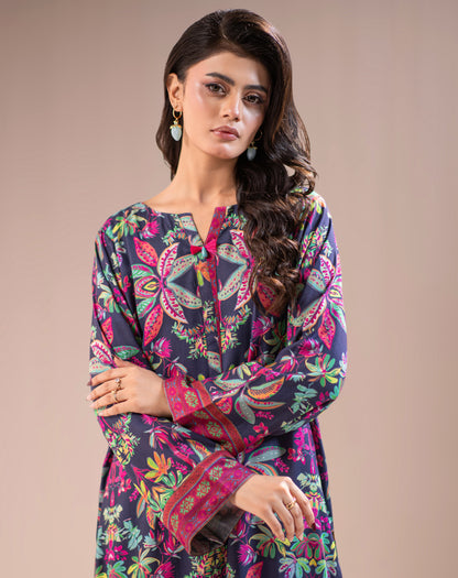 PRINTED LINEN 1PCS SHIRT