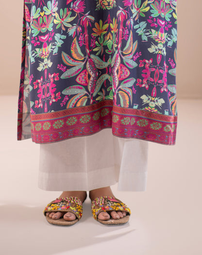 PRINTED LINEN 1PCS SHIRT