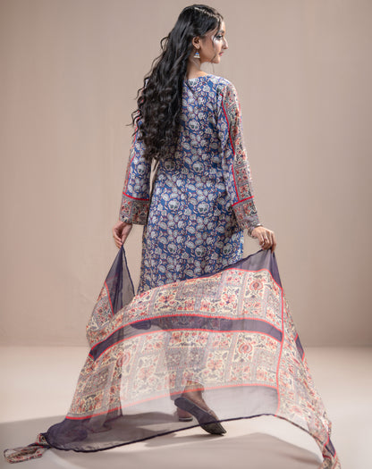 PRINTED LILEN 3PCS SUIT