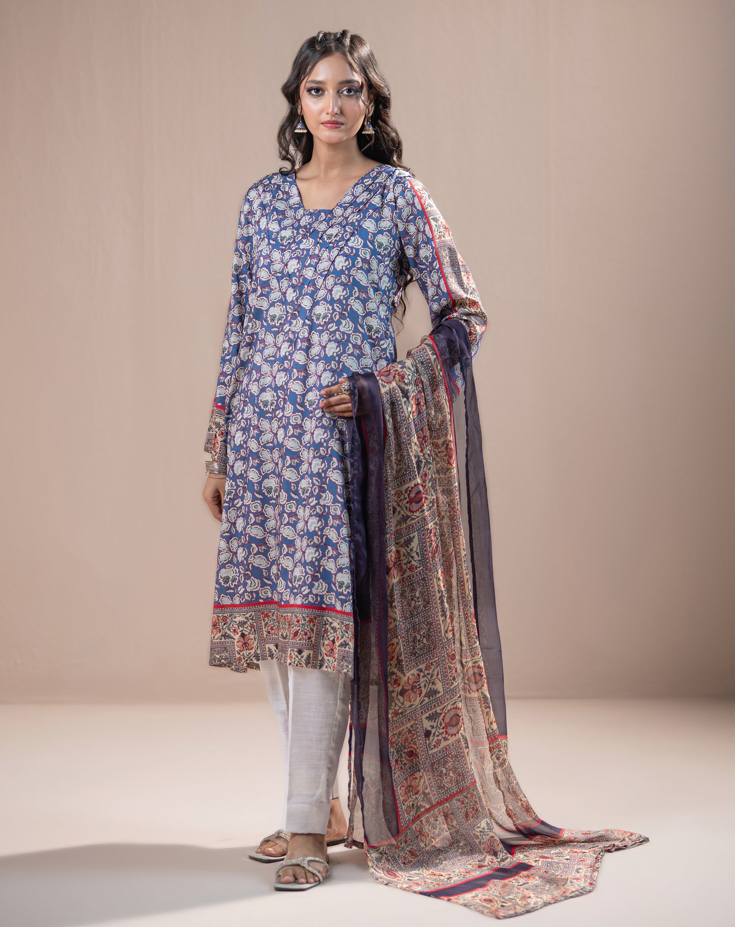 PRINTED LILEN 3PCS SUIT