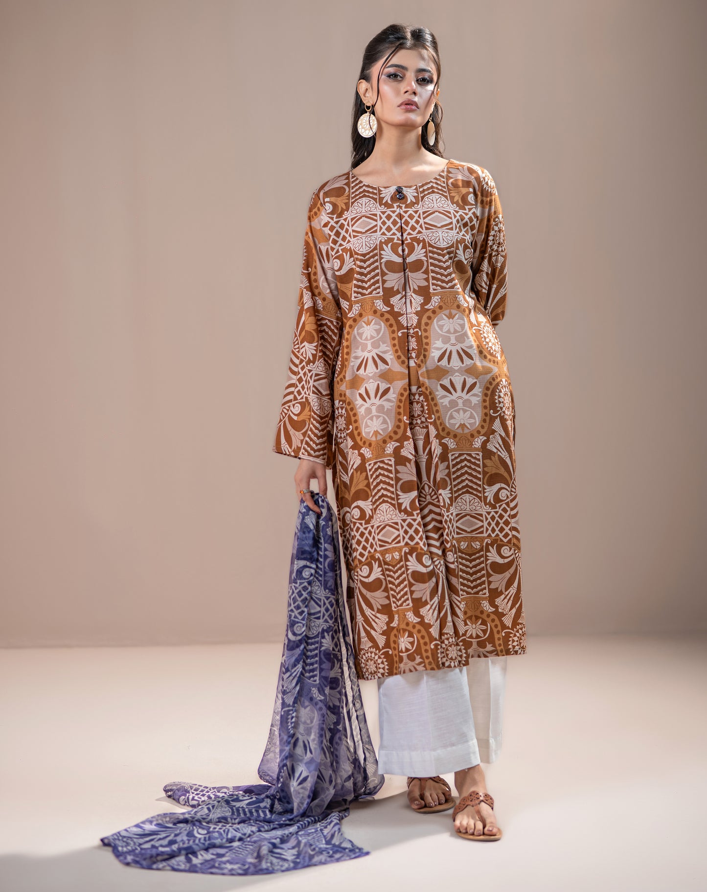 PRINTED LILEN 3PCS SUIT