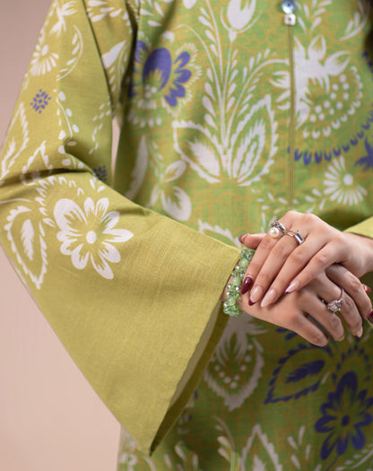 PRINTED KHADDAR 2PCS SUIT