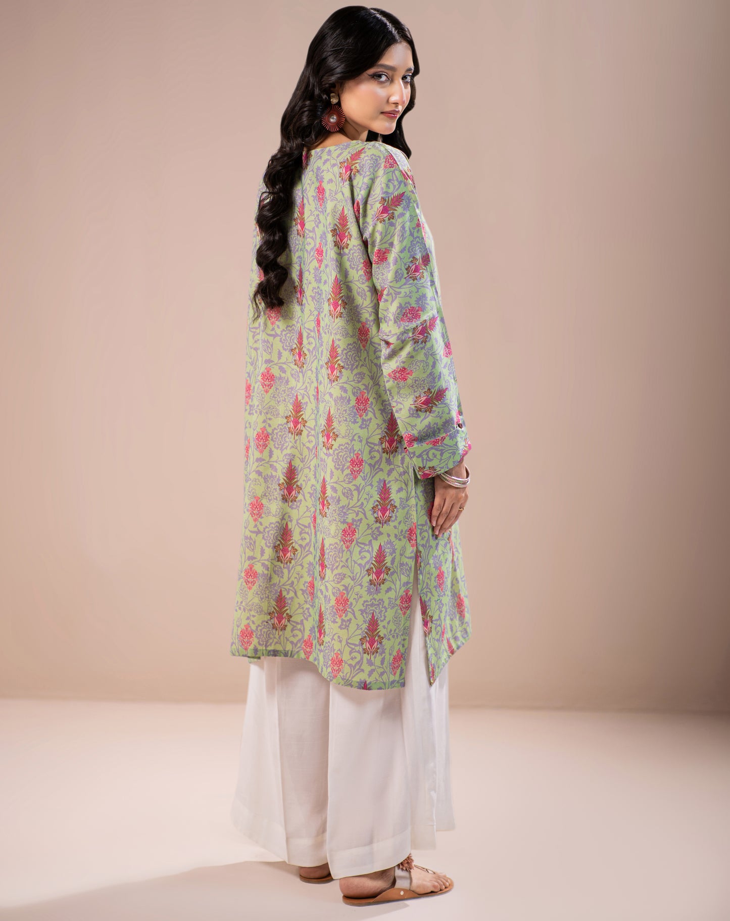PRINTED CHAMBRAY 1PCS SHIRT